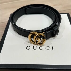 Gucci GG Marmont thin Belt
